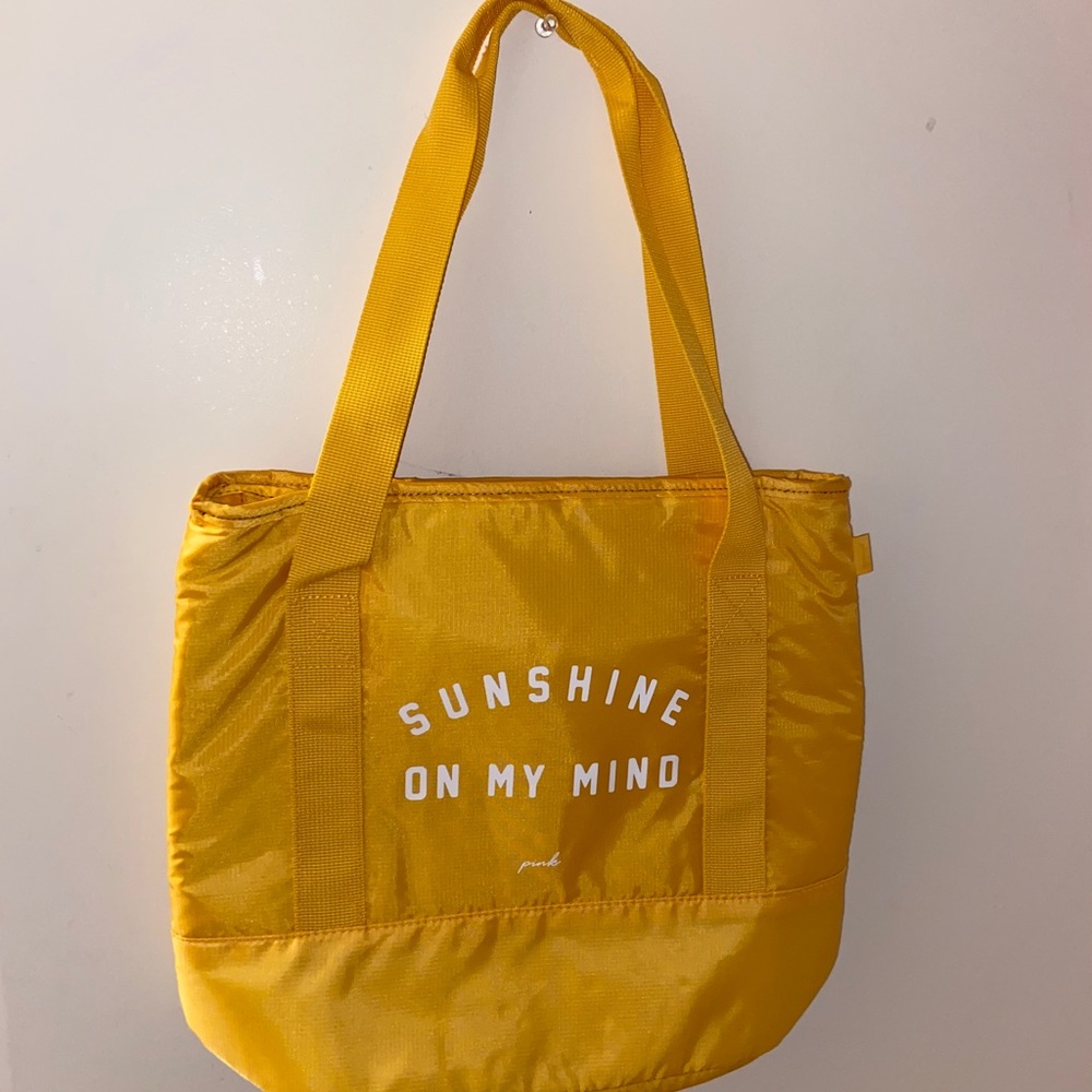 Pink V.S cooler bag